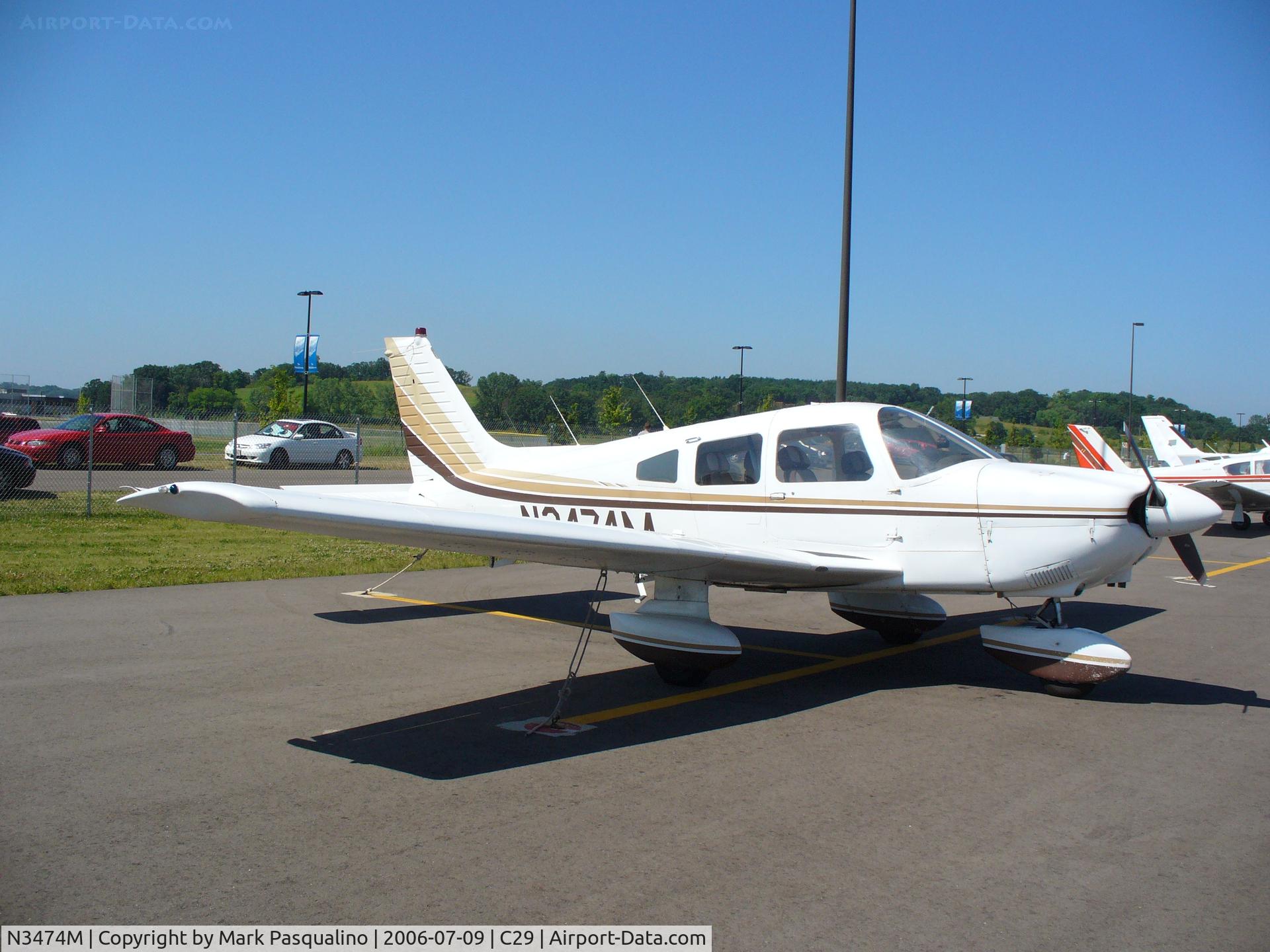 N3474M, 1978 Piper PA-28-181 C/N 28-7890303, PA-28-181
