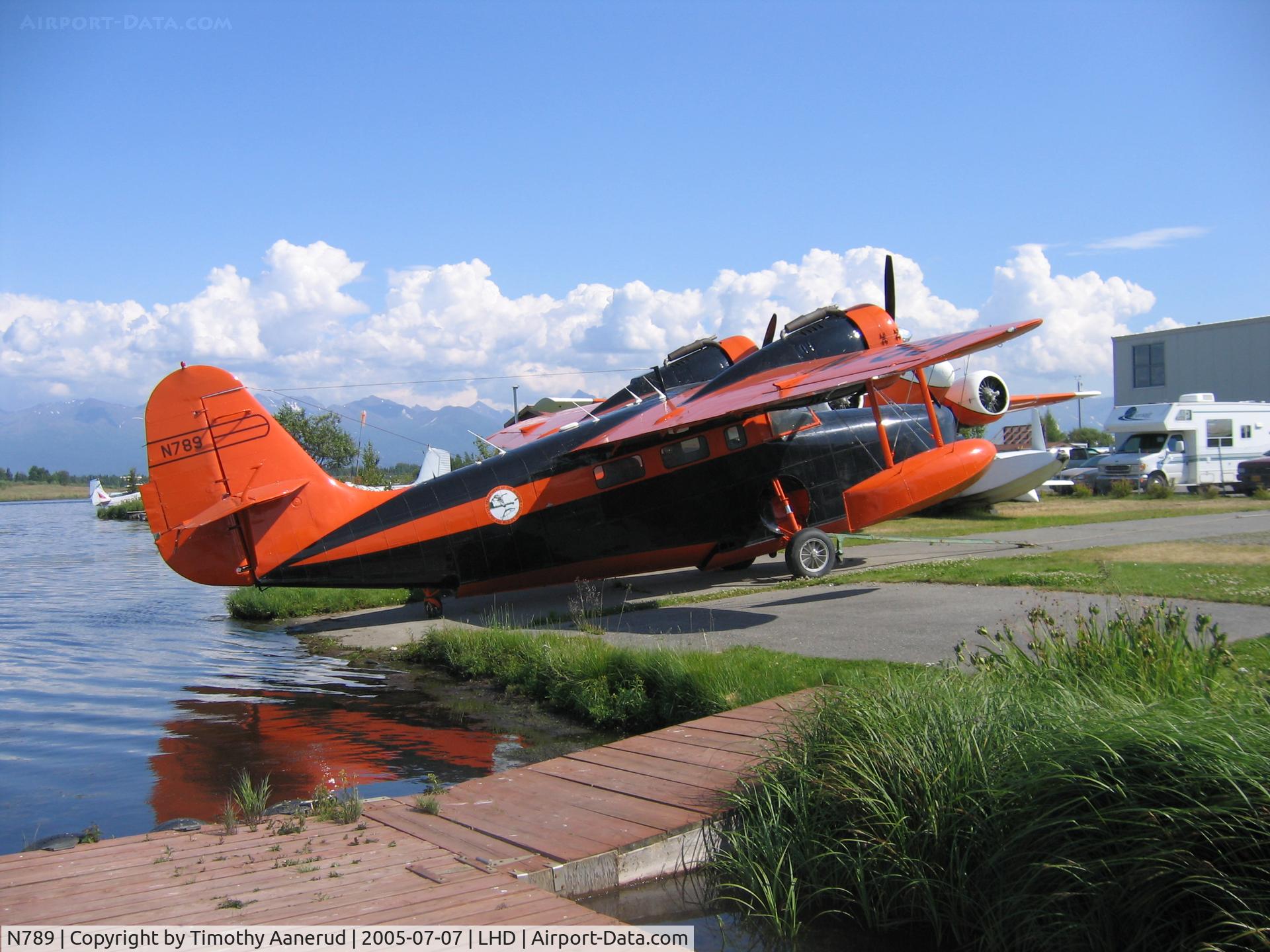 N789, 1943 Grumman G-21A Goose C/N B-102, Alaska Aviation Heritage Museum