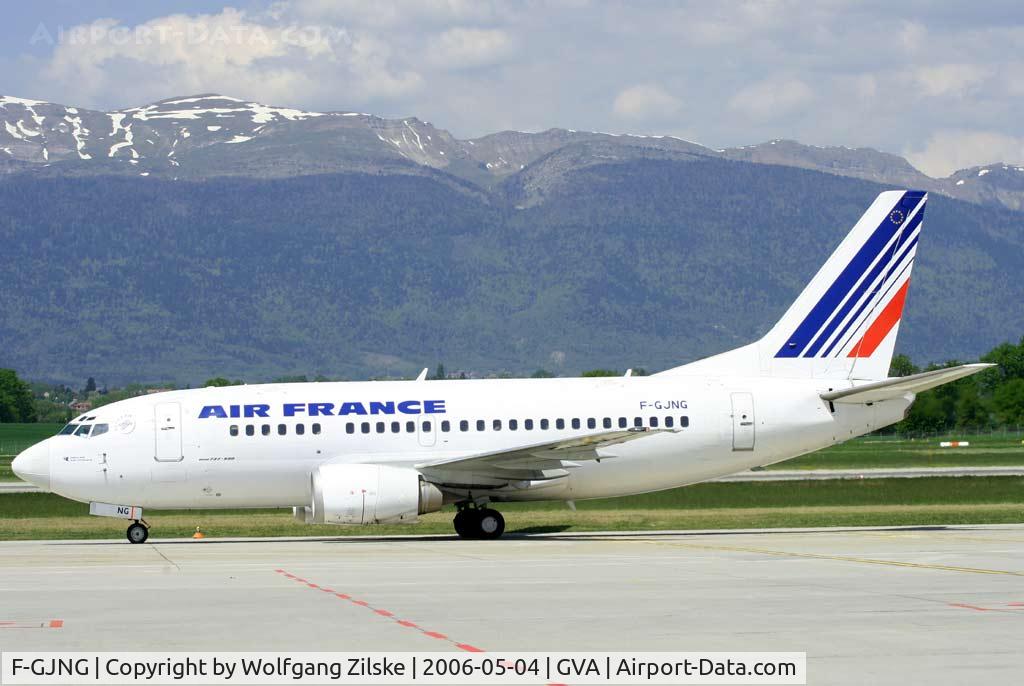 F-GJNG, 1992 Boeing 737-528 C/N 25232, visitor