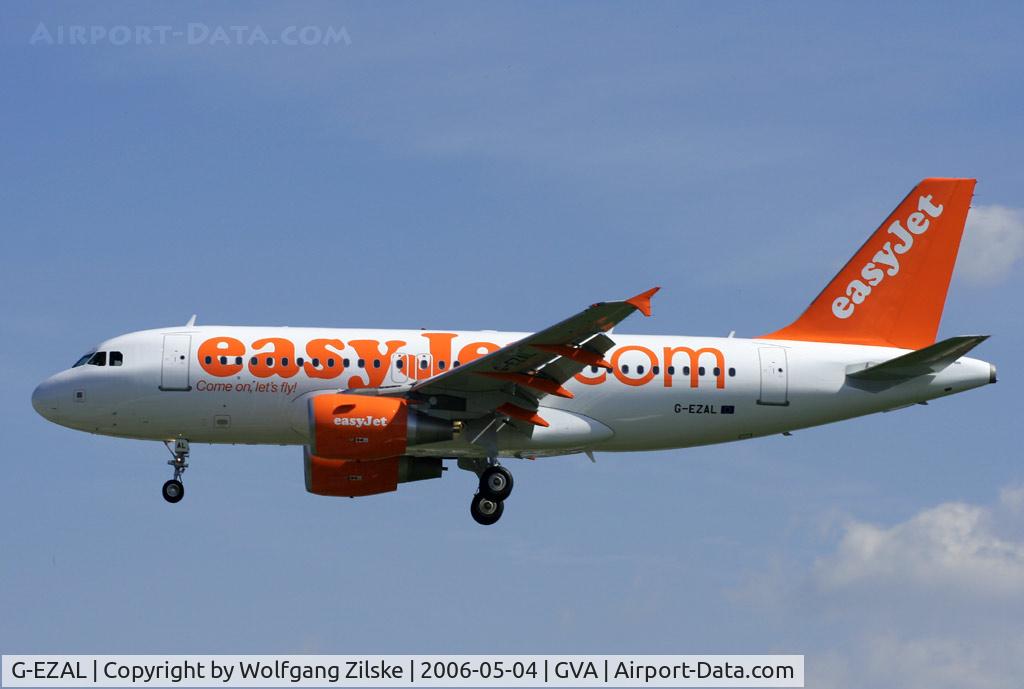 G-EZAL, 2006 Airbus A319-111 C/N 2754, visitor