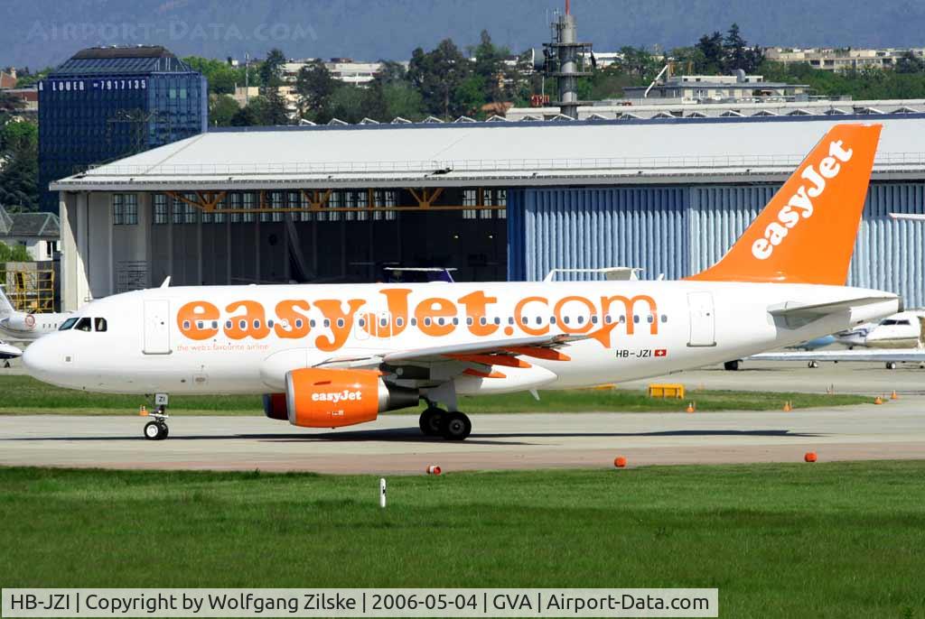 HB-JZI, 2004 Airbus A319-111 C/N 2245, visitor