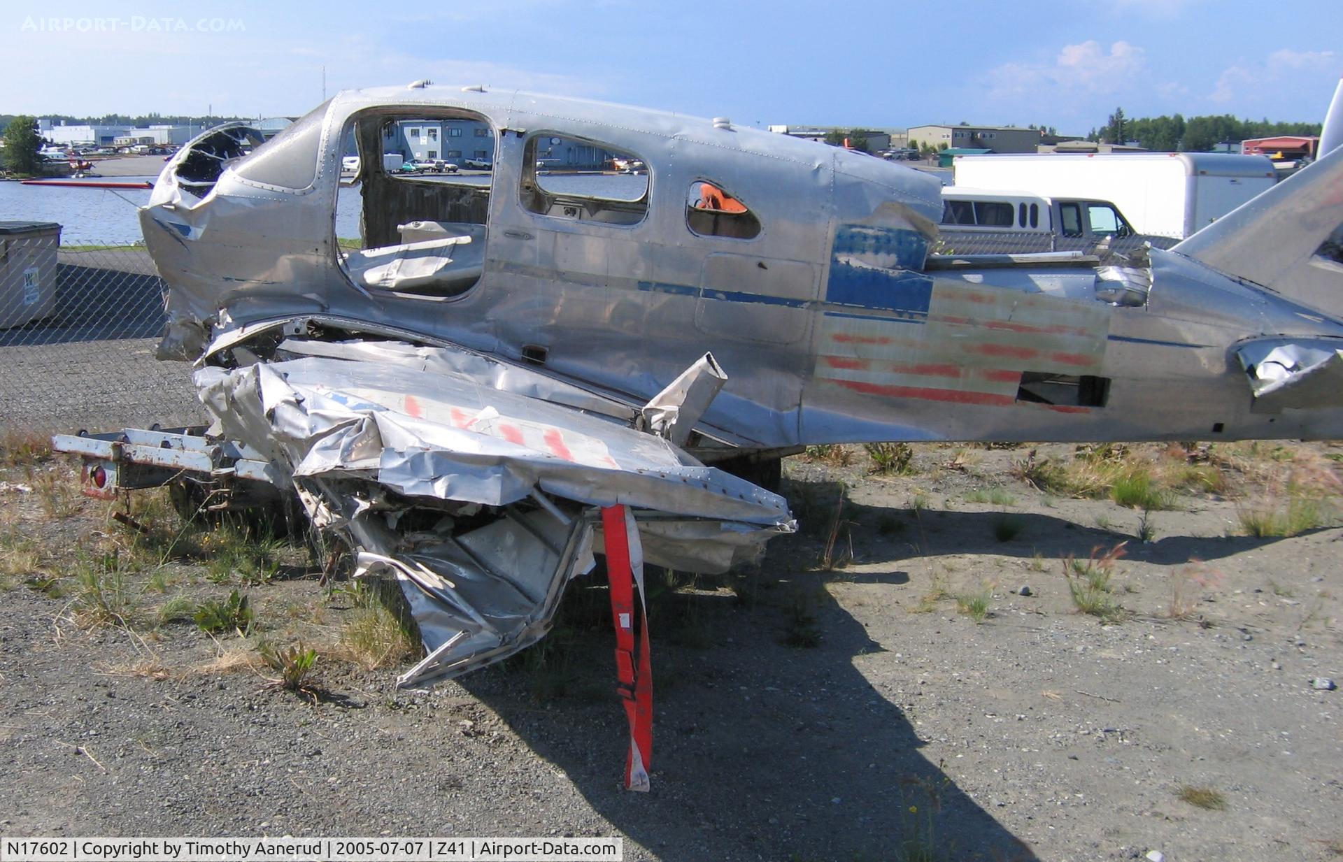 N17602, 1937 Spartan 7W Executive C/N 7W-7, Alaska Aviation Heritage Museum