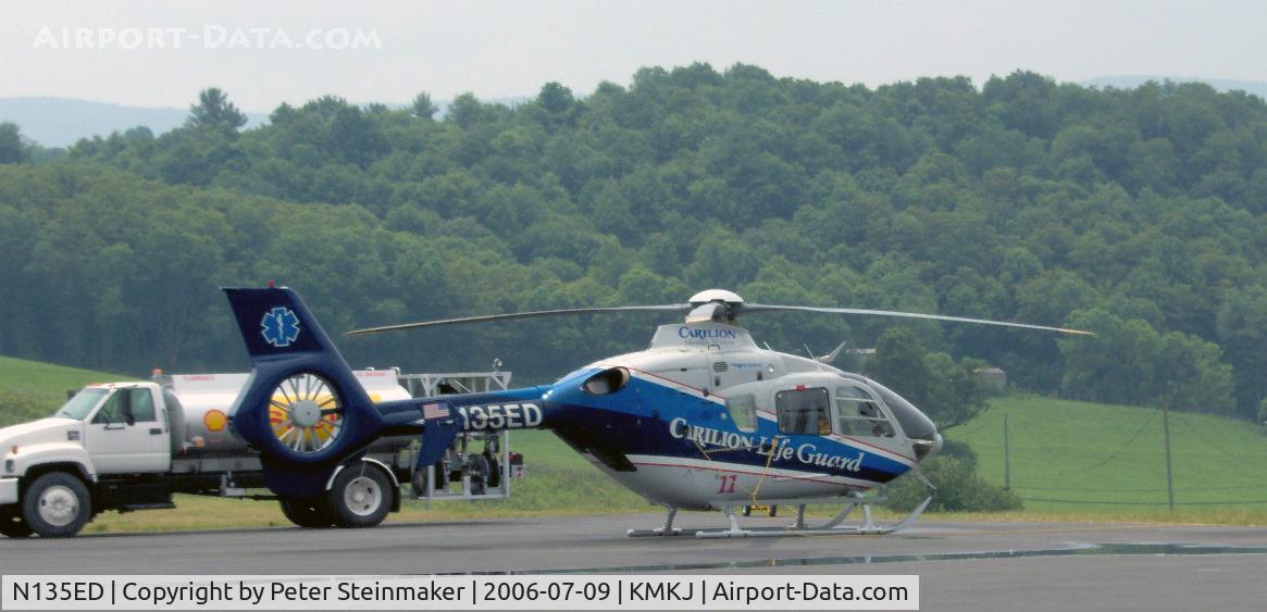 N135ED, 2004 Eurocopter EC-135P-2 C/N 0335, Ready whenever the call comes in.