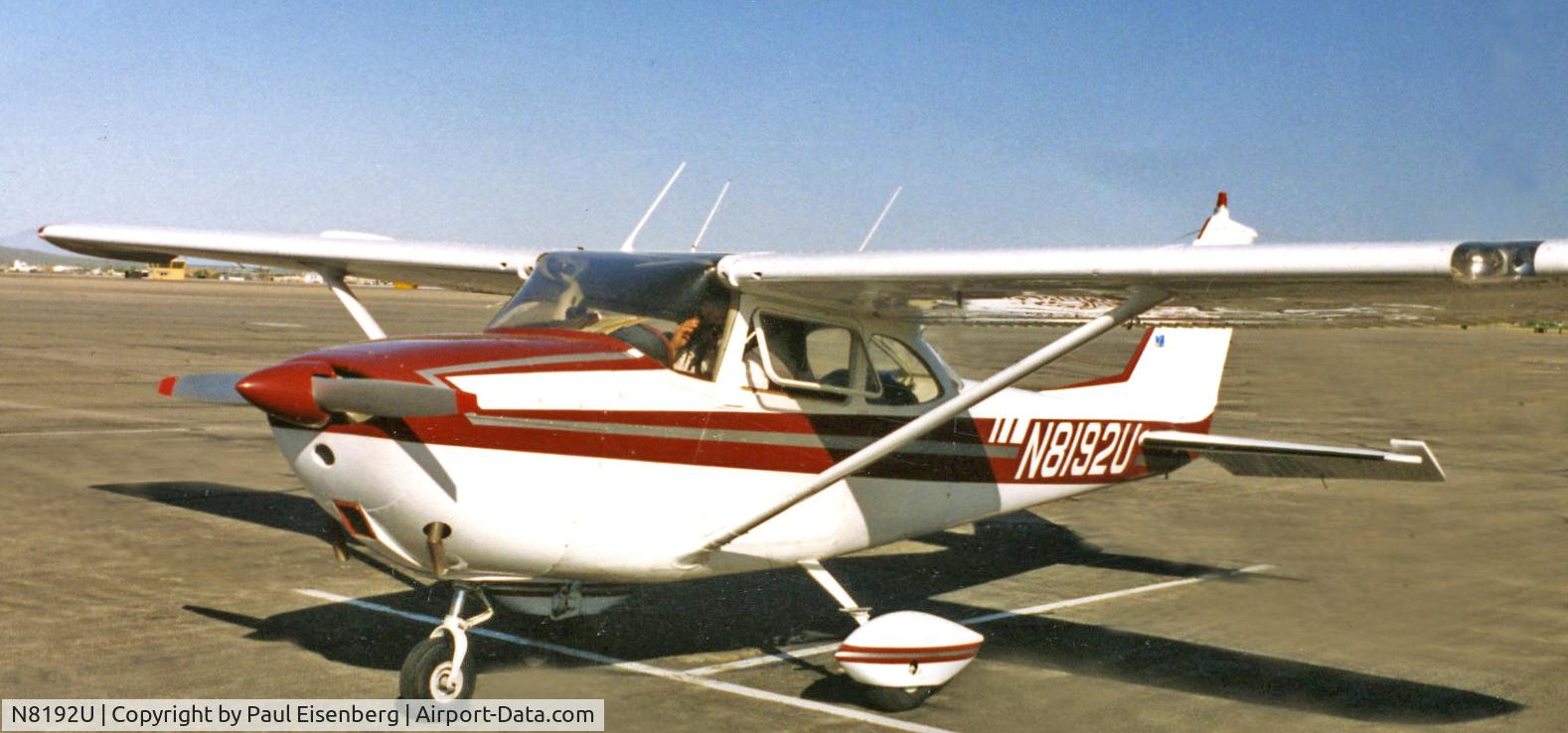 N8192U, 1964 Cessna 172F C/N 17252092, 1965 172-F Cont O-300D, 145hp