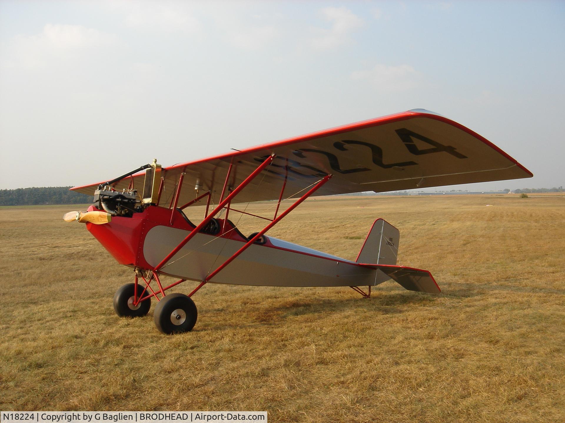 N18224, 1939 Pietenpol LS C/N 20, Restored to original