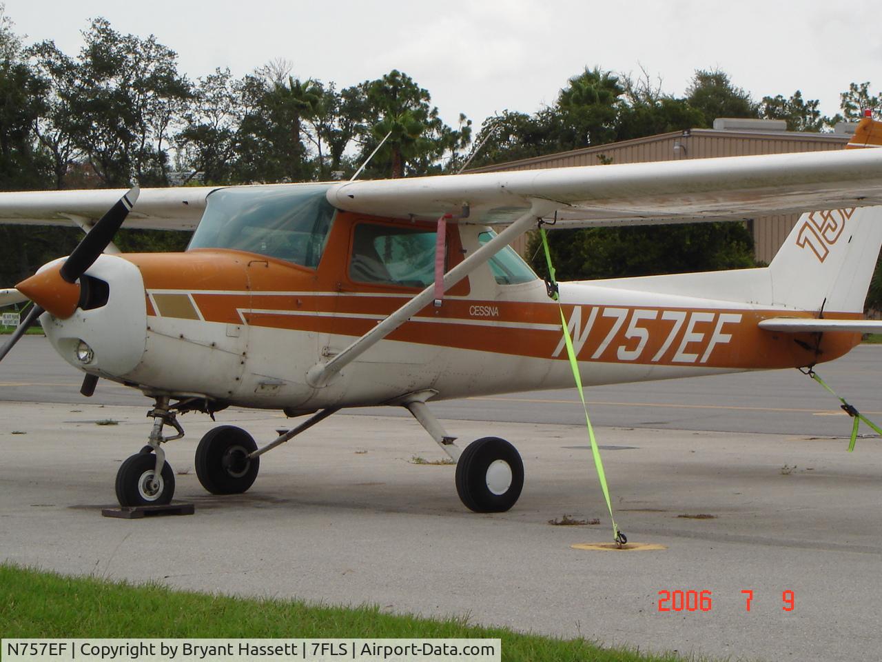 N757EF, 1977 Cessna 152 C/N 15279675, Taken in Spruce Creek Fly-In
