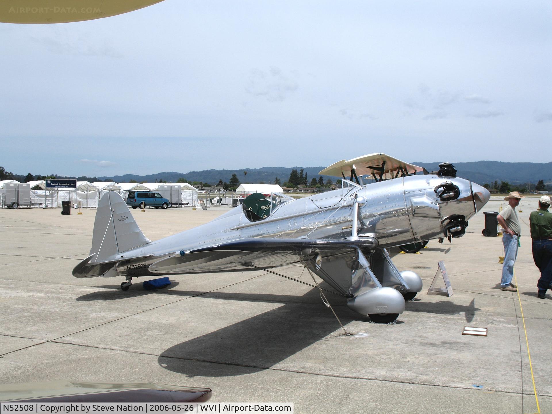 N52508, 1942 Ryan Aeronautical ST3KR C/N 1895, Highly polished 1942 Ryan Aeronautical ST3KR as NC52508 @ Watsonville Municipal Airport, CA