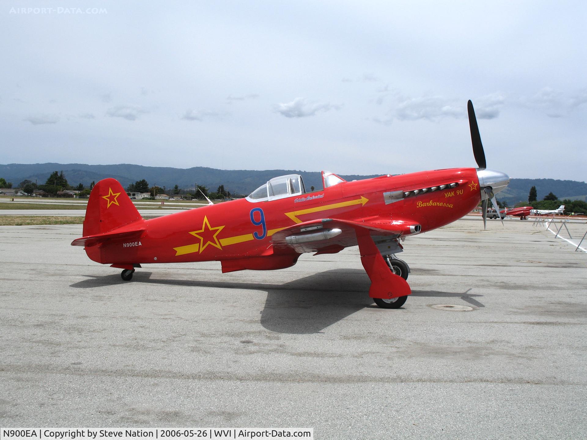 N900EA, 1996 Yakovlev Yak-9U-M C/N 0470401, Yakovlev YAK-9U-M Race #9 