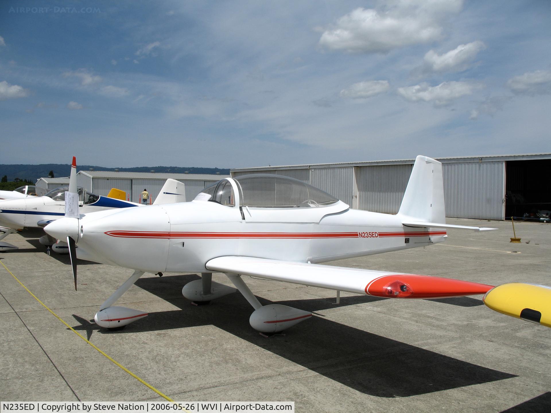N235ED, Vans RV-8A C/N 81732, Owens 2003 VANS RV-8A @ Watsonville Municipal Airport, CA