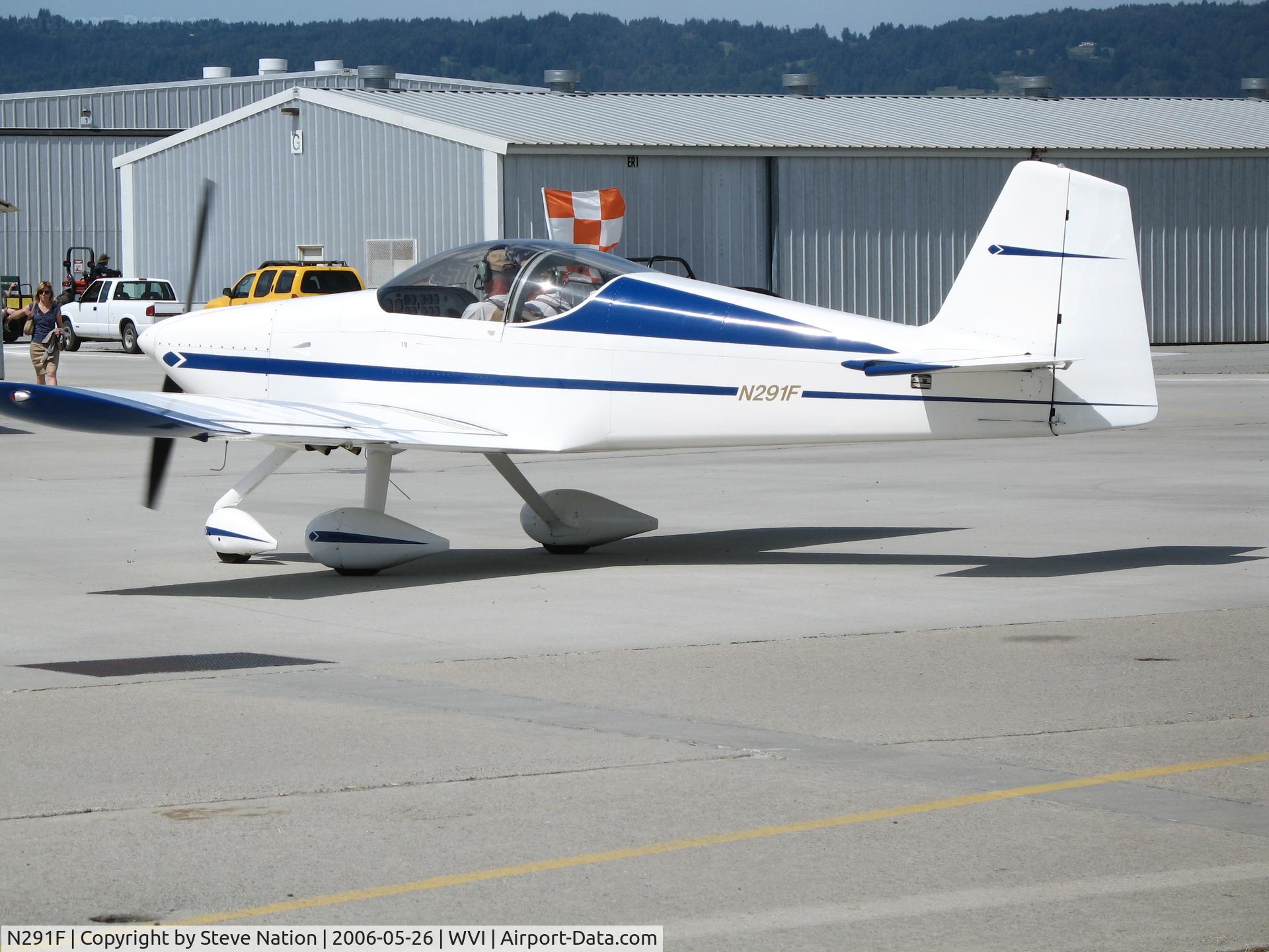 N291F, Vans RV-6A C/N 22153, Meyers 2004 VANS RV-6A taxying @ Watsonville Municipal Airport, CA