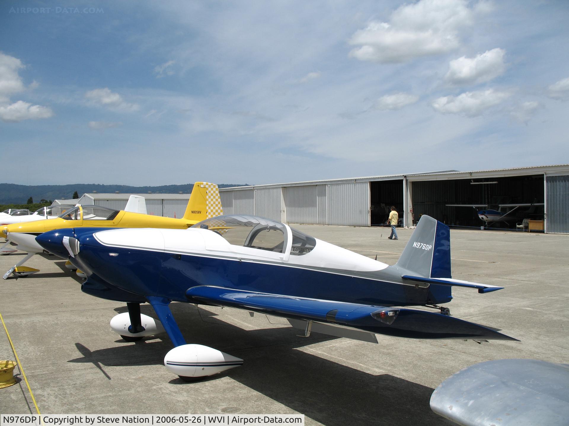 N976DP, 1998 Vans RV-6 C/N 23808, Pfeiffer 1998 VANS RV-6 homebuilt @ Watsonville Municipal Airport, CA