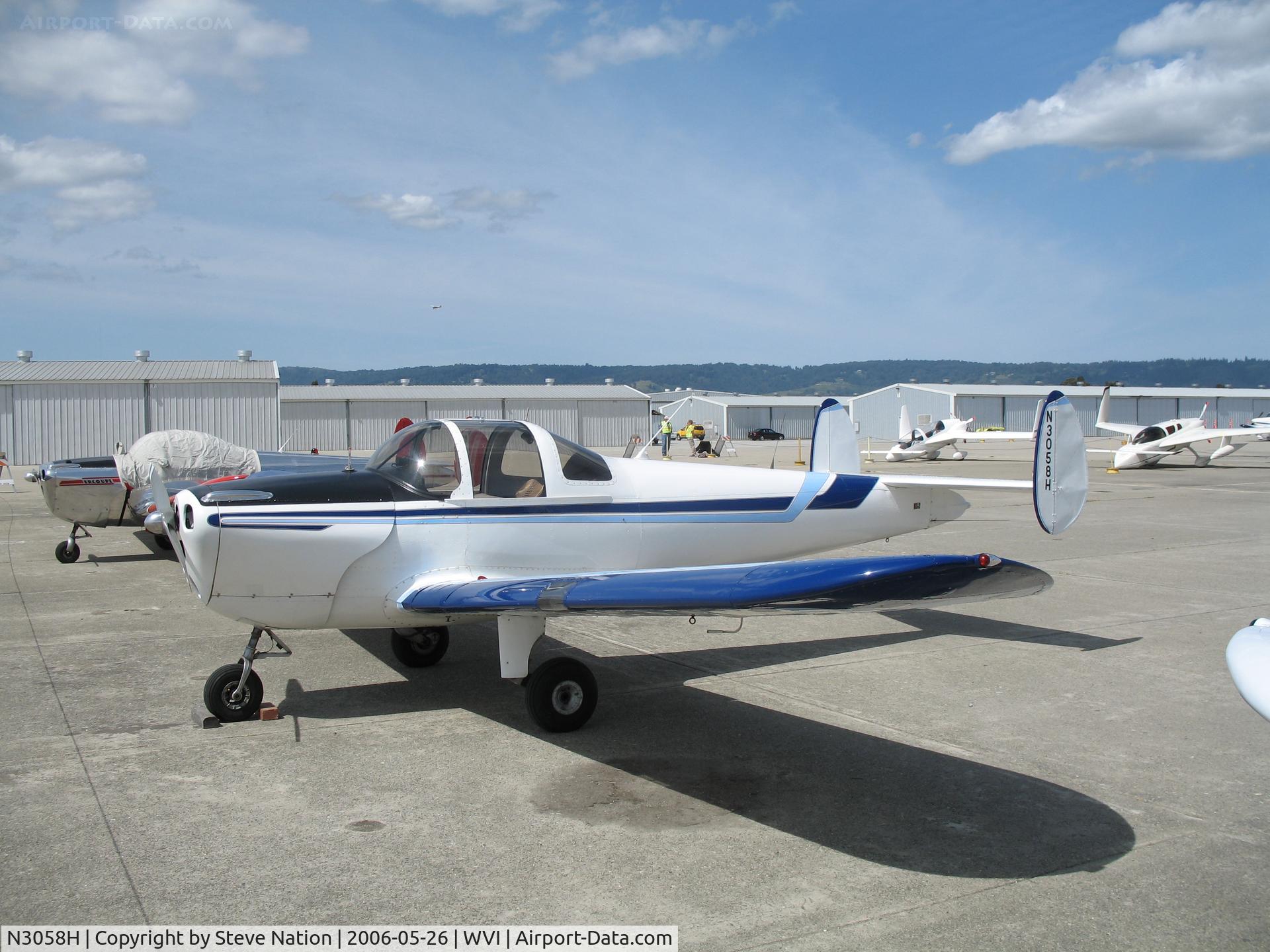 N3058H, 1946 Erco 415C Ercoupe C/N 3683, 1946 Ercoupe 415-C @ Watsonville Municipal Airport, CA