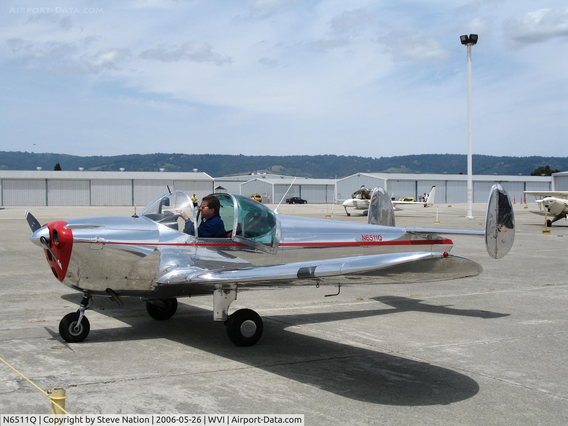 N6511Q, 1966 Alon A2 Aircoupe C/N A-111, 1966 Alon A2 @ Watsonville Municipal Airport, CA