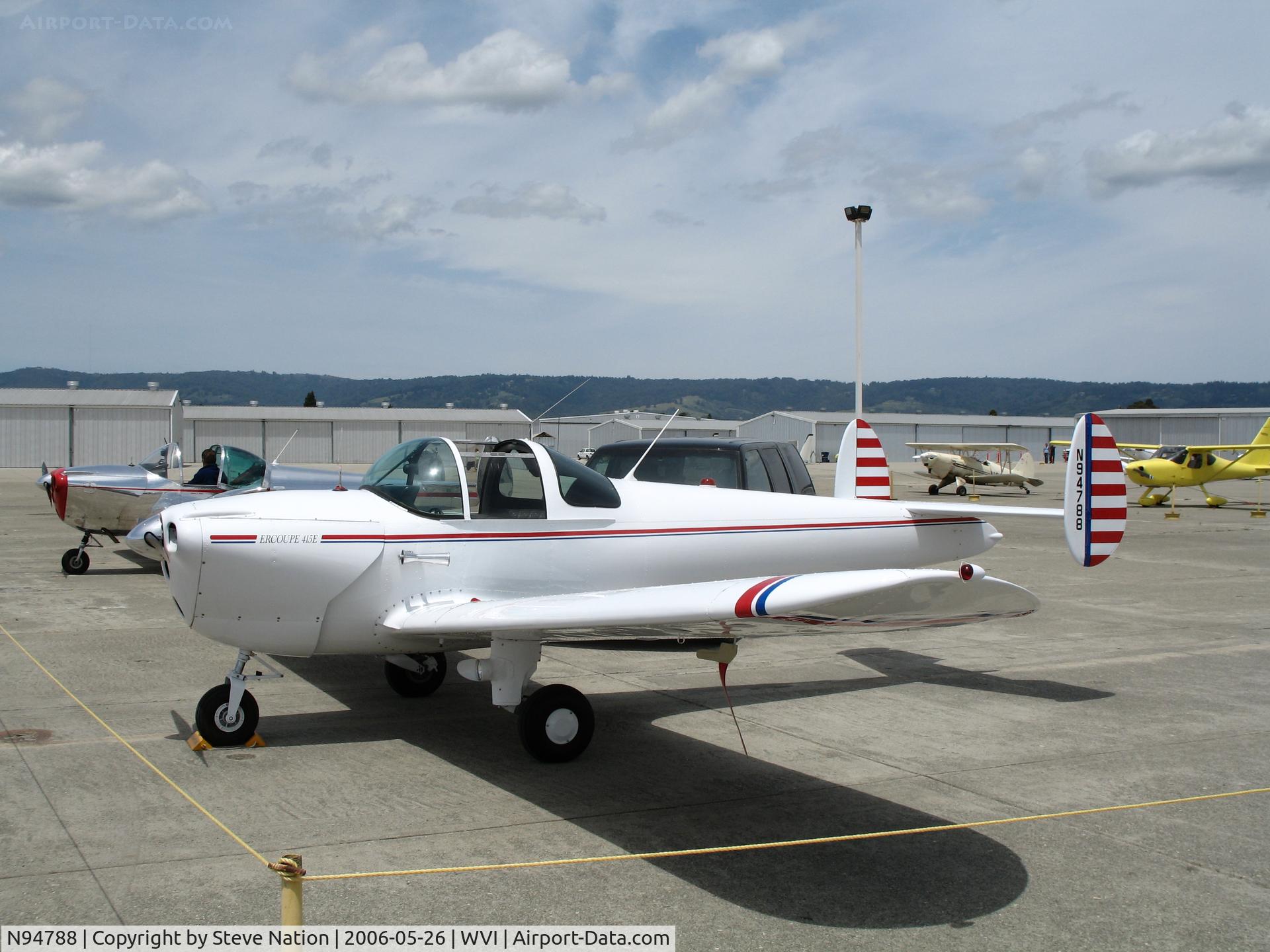 N94788, 1948 Erco 415E Ercoupe C/N 4899, 1948 Ercoupe 415-E @ Watsonville Municipal Airport, CA