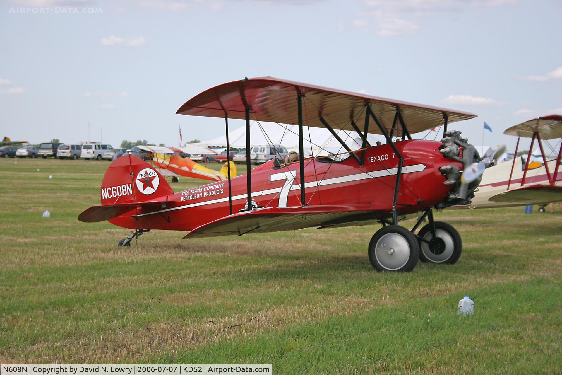 N608N, 1929 Waco ASO C/N 3070, N608N at KD52.