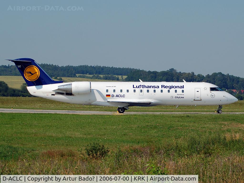 D-ACLC, 1992 Canadair CRJ-200LR (CL-600-2B19) C/N 7006, Lufthansa