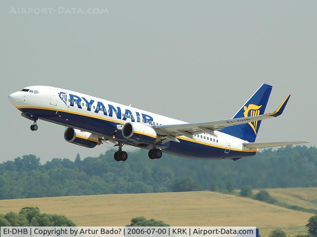 EI-DHB, 2005 Boeing 737-8AS C/N 33572, Ryanair