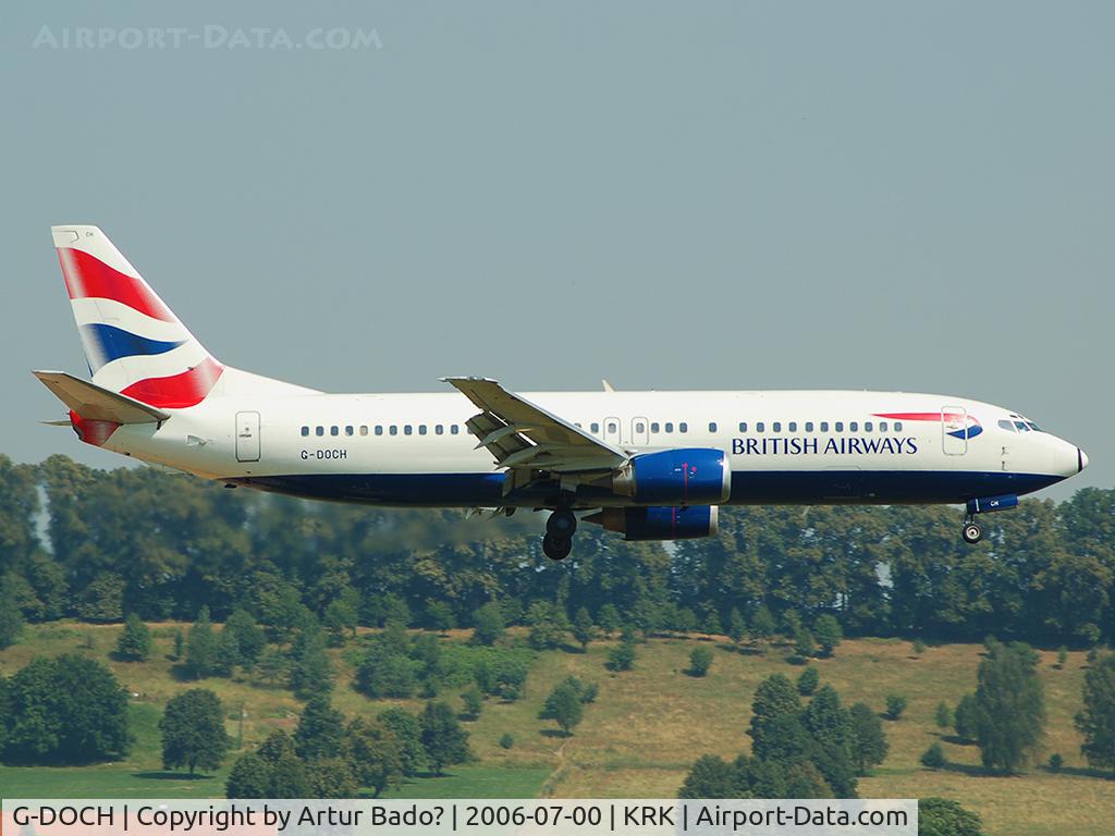 G-DOCH, 1991 Boeing 737-436 C/N 25428, British Airways