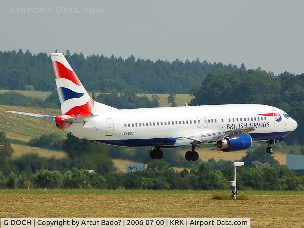 G-DOCH, 1991 Boeing 737-436 C/N 25428, British Airways