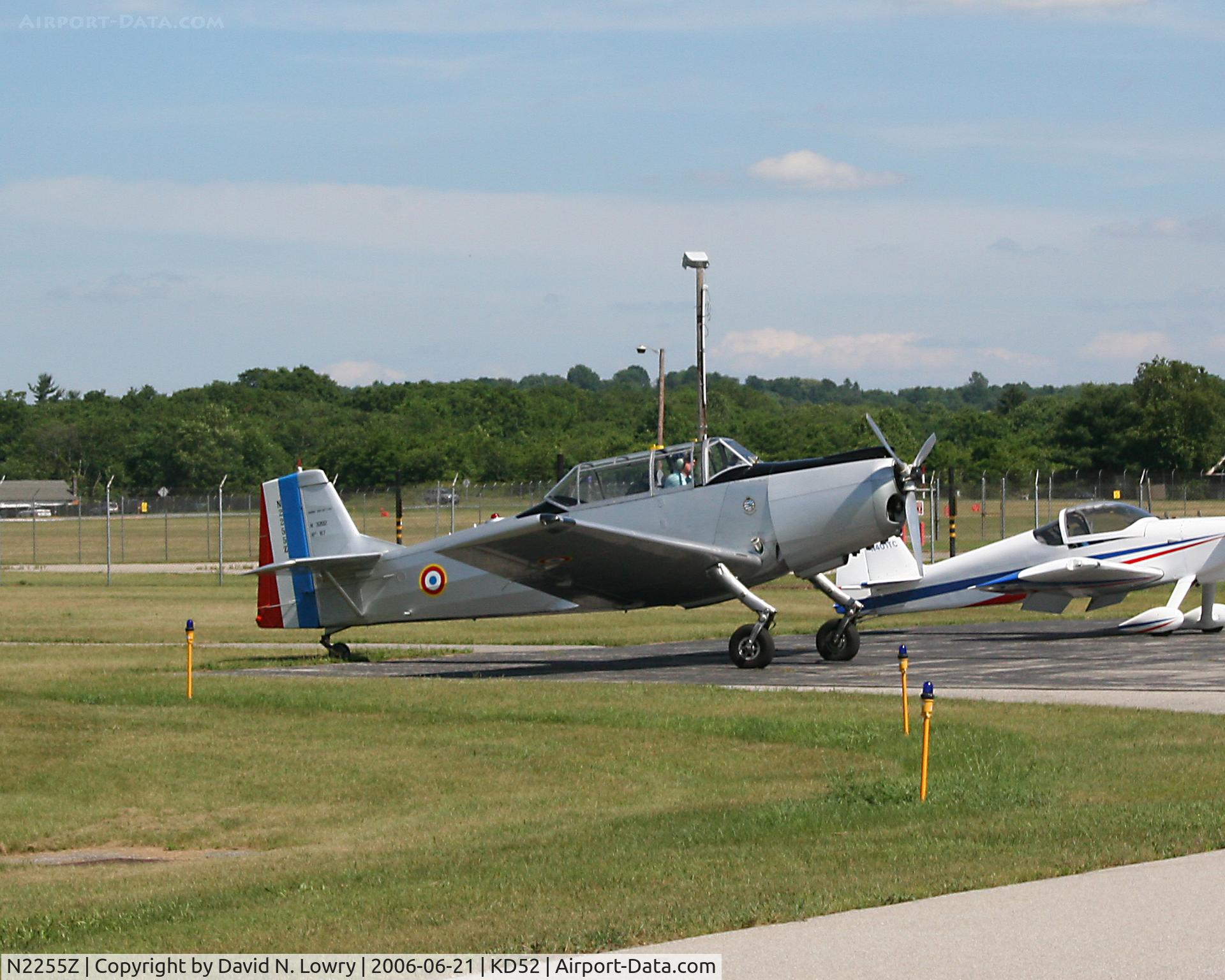 N2255Z, 1961 Nord 3202 Master C/N 87, N2255Z at KD52.