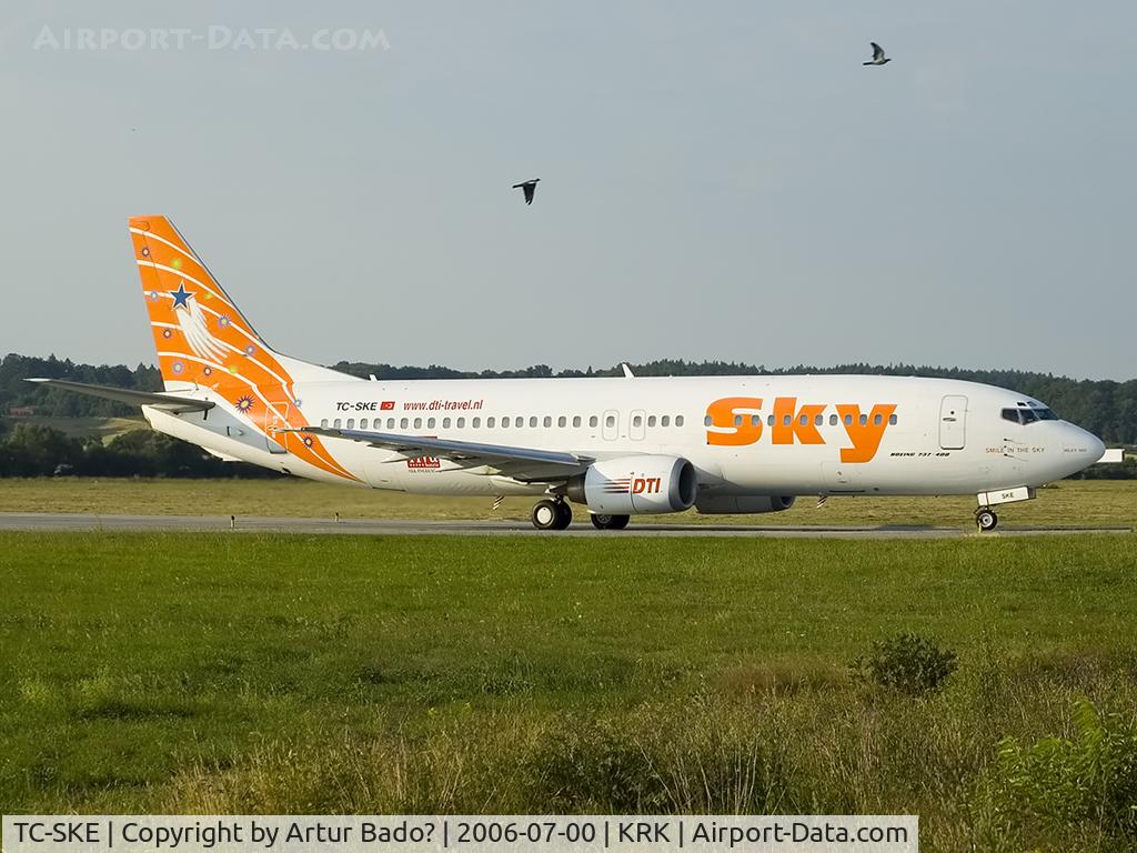 TC-SKE, 1992 Boeing 737-4Q8 C/N 25163, Sky Airlines