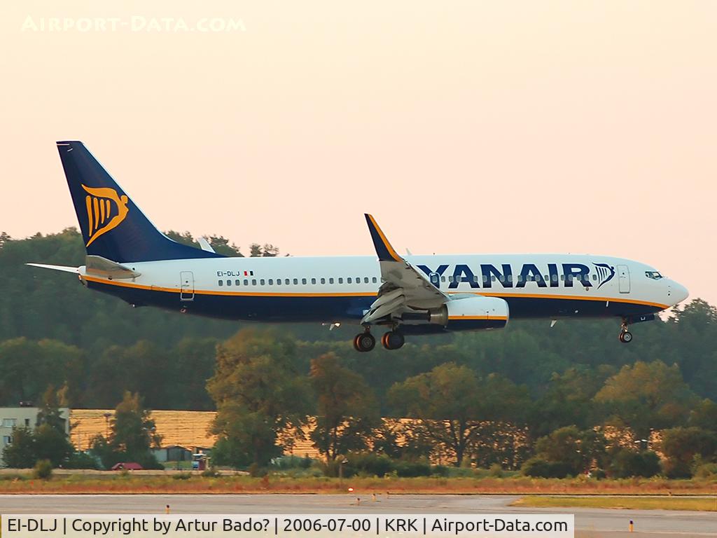 EI-DLJ, 2006 Boeing 737-8AS C/N 34177, Ryanair