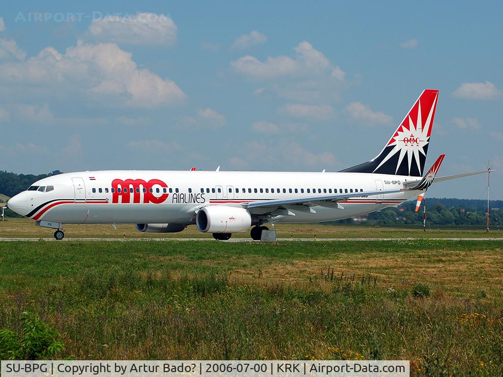 SU-BPG, 2006 Boeing 737-86N C/N 32669, AMC