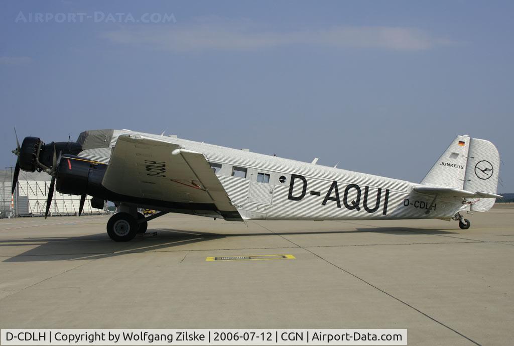 D-CDLH, 1936 Junkers Ju-52/3m C/N 130714, visitor