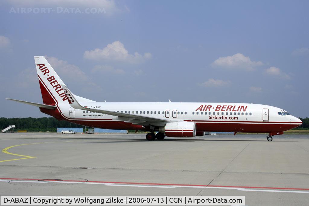D-ABAZ, 2000 Boeing 737-86J C/N 30500, visitor