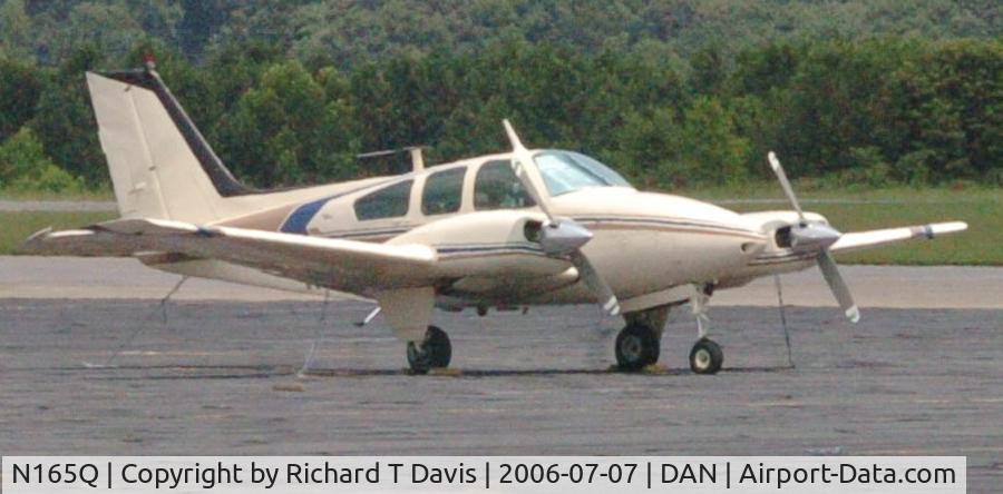 N165Q, 1964 Beech 95-B55 (T42A) Baron C/N TC-683, 1964 Beech 55 Baron in Danville Va.