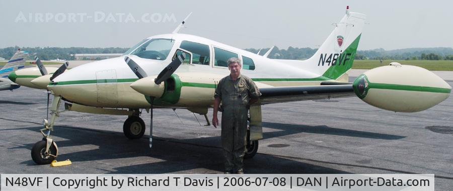 N48VF, 1960 Cessna U-3B (310M) C/N 310M-0003, Cessna U-3B a Virginia Forestry plane  in Danville Va.with pilot Philip Carpenter