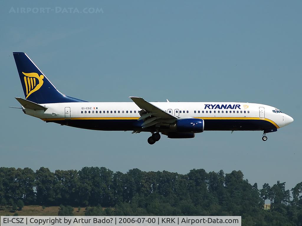 EI-CSZ, 2002 Boeing 737-8AS C/N 32780, Ryanair