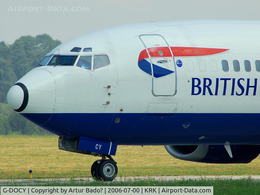 G-DOCY, 1993 Boeing 737-436 C/N 25844, British Airways