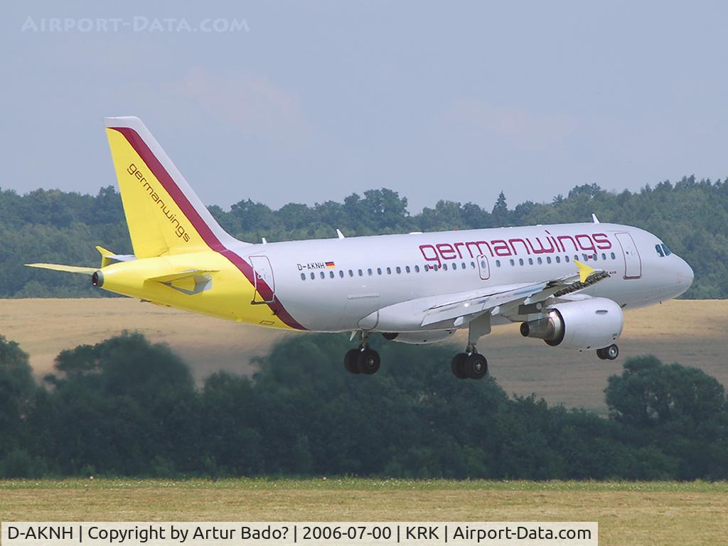 D-AKNH, 1998 Airbus A319-112 C/N 794, Germanwings