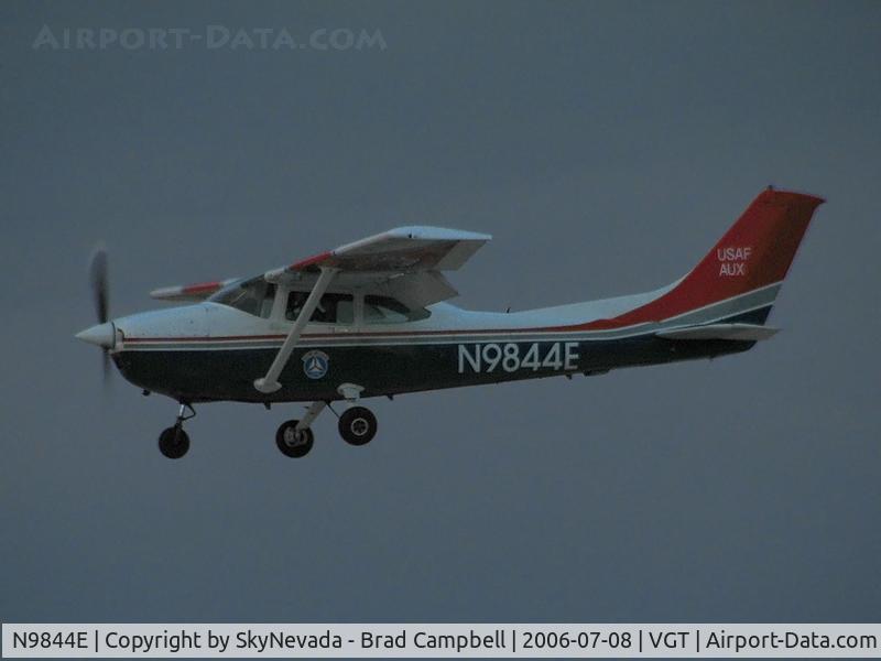 N9844E, 1985 Cessna 182R Skylane C/N 18268453, Civil Air Patrol - USAF Aux / 1985 Cessna 182R