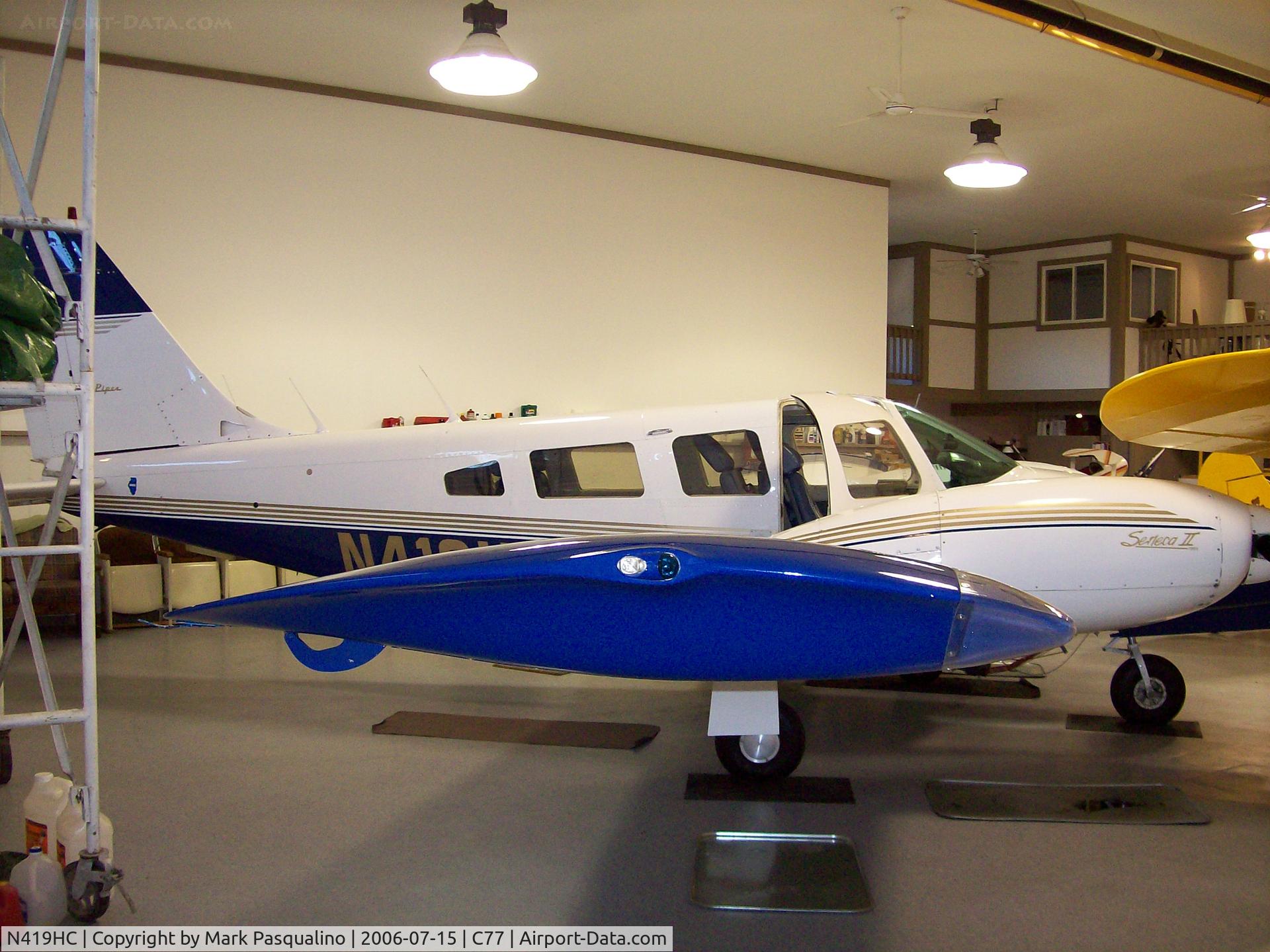 N419HC, 1978 Piper PA-34-200T C/N 34-7870376, PA-34-200T