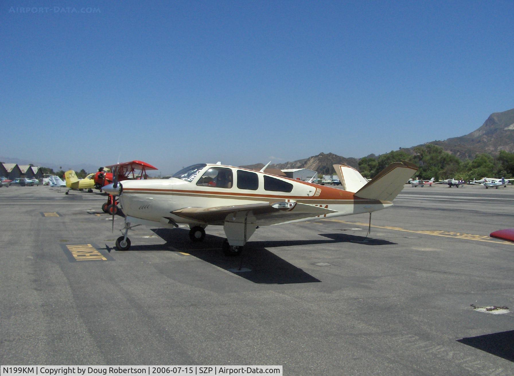N199KM, 1979 Beech V35B Bonanza C/N D-10243, 1979 Beech V35B BONANZA, Continental IO-520-B 285 Hp