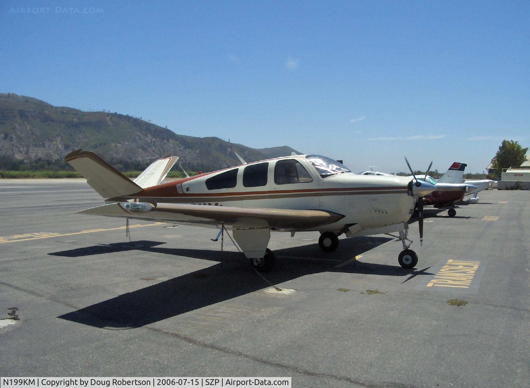N199KM, 1979 Beech V35B Bonanza C/N D-10243, 1979 Beech V35B BONANZA, Continental IO-520-B 285 Hp