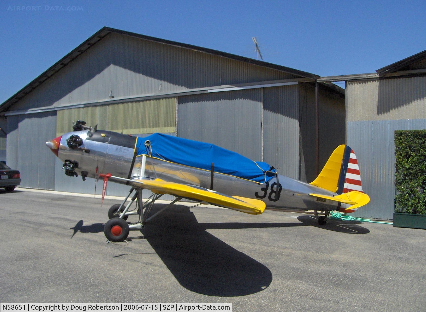 N58651, 1941 Ryan PT-22 Recruit (ST3KR) C/N 1426, 1941 Ryan Aeronautical ST-3KR as PT-22, Kinner R5 160 Hp
