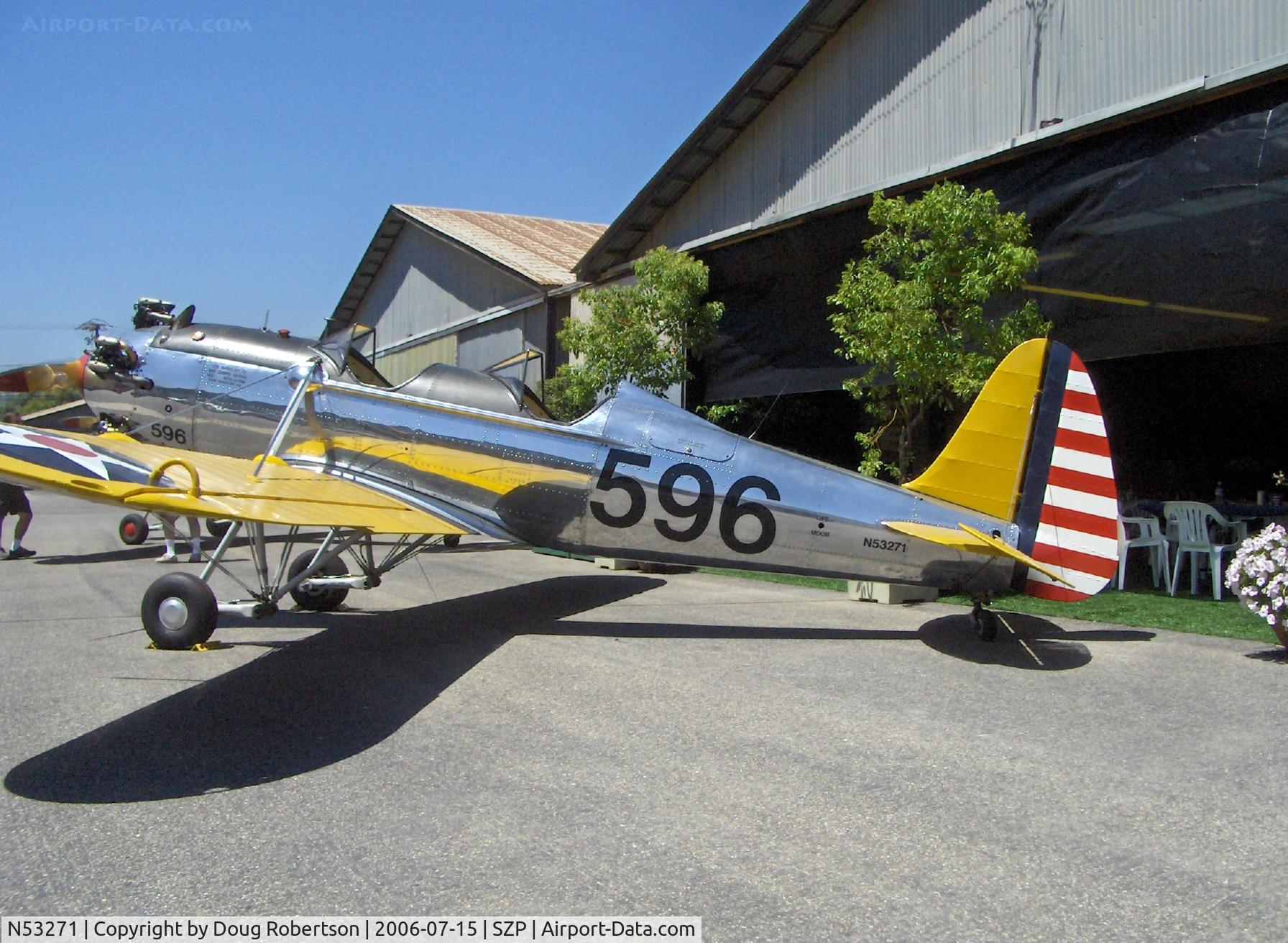 N53271, 1941 Ryan Aeronautical ST3KR C/N 1625, Ryan ST-3KR as PT-22, Kinner R5-540-1 160 Hp