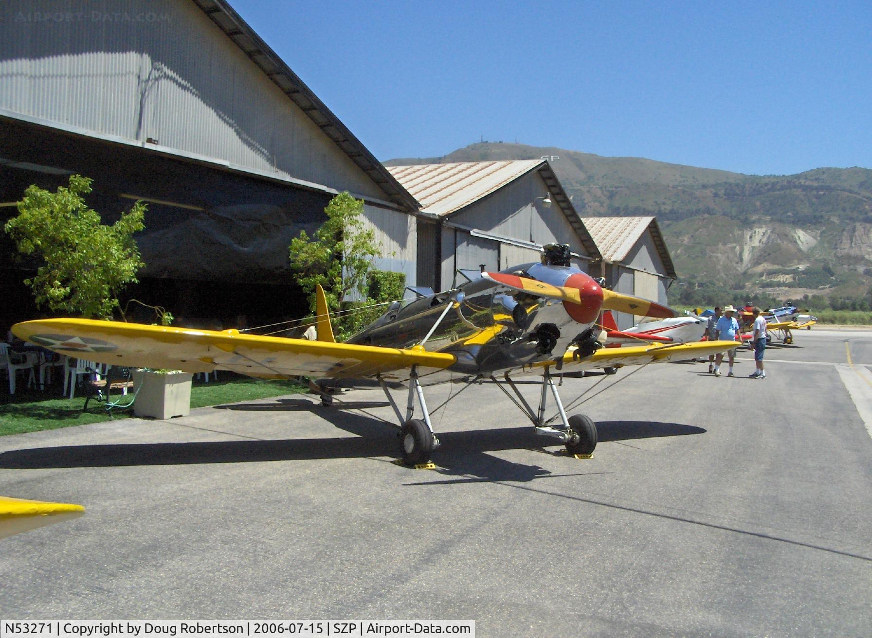 N53271, 1941 Ryan Aeronautical ST3KR C/N 1625, Ryan ST-3KR as PT-22, Kinner R5-540-1 160 Hp