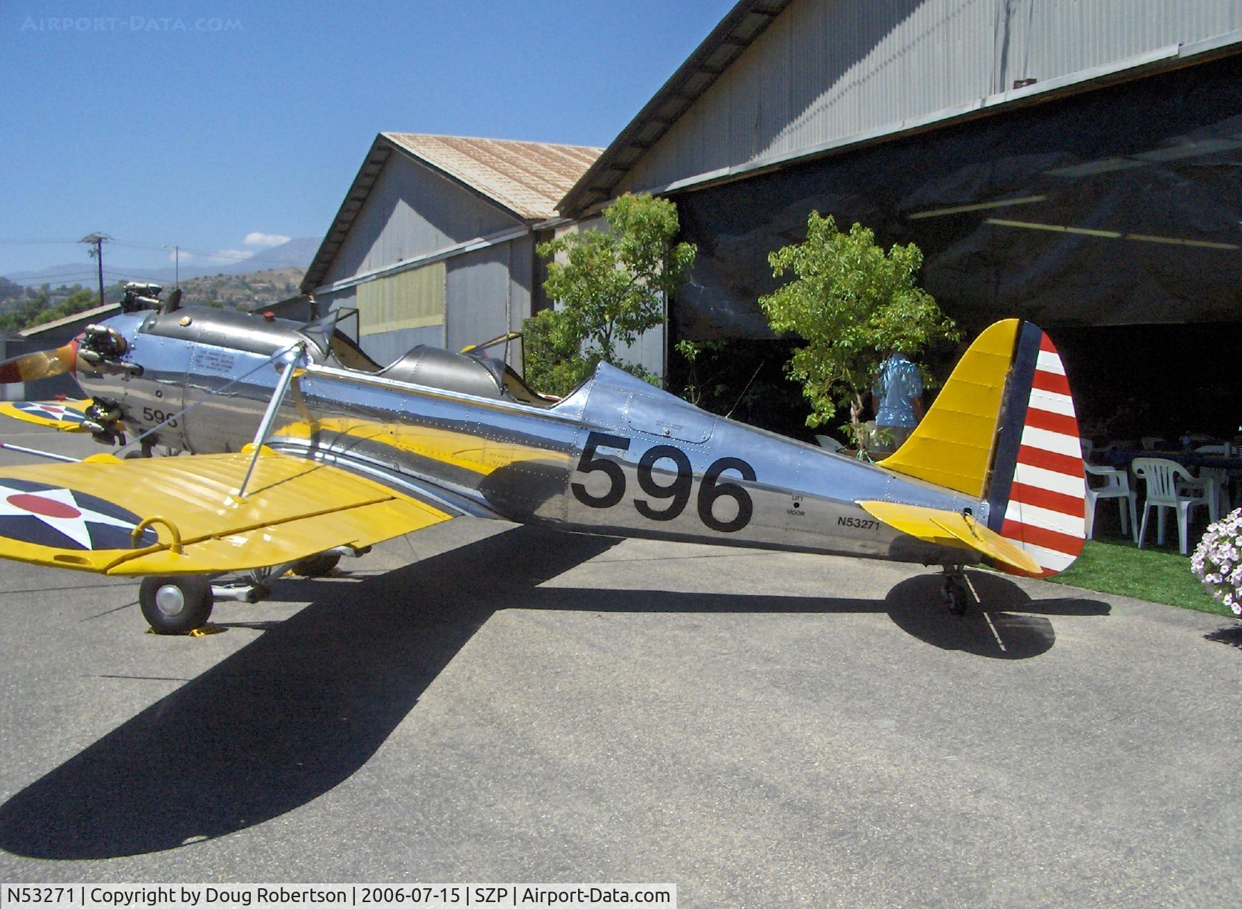 N53271, 1941 Ryan Aeronautical ST3KR C/N 1625, Ryan Aeronautical ST-3KR as PT-22, Kinner R5-540-1 160 Hp