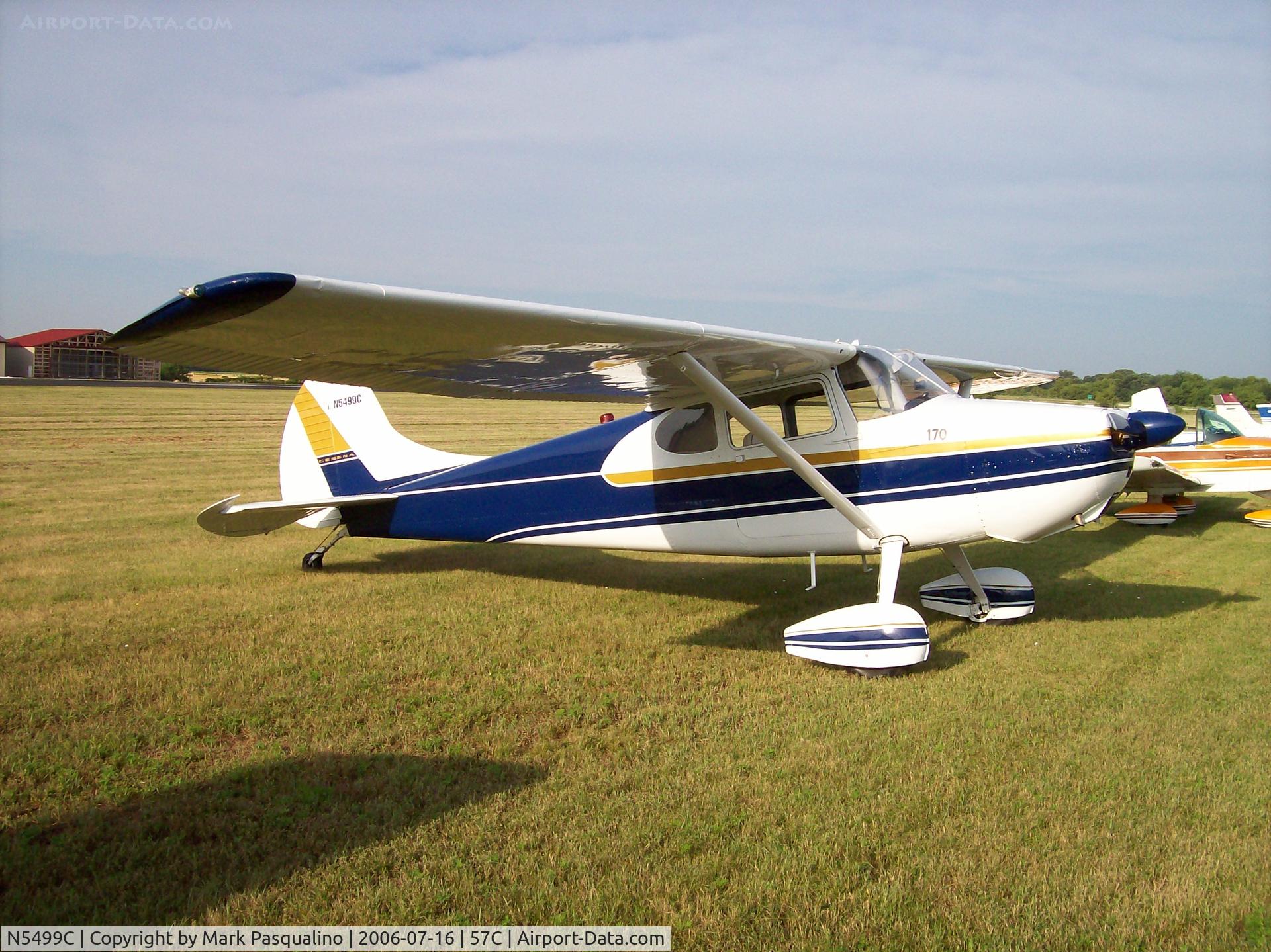 N5499C, 1950 Cessna 170A C/N 19533, Cessna 170A