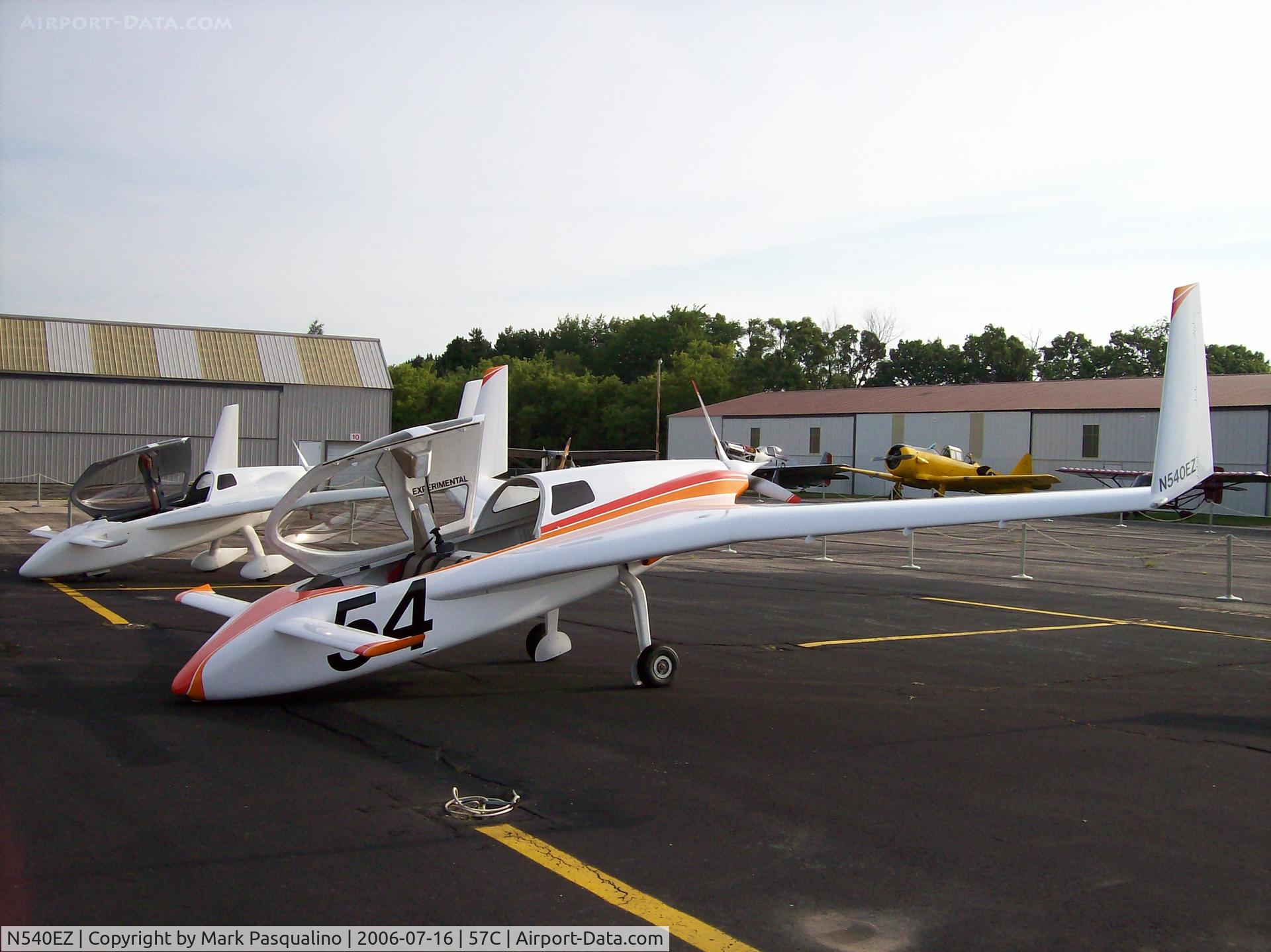N540EZ, 2005 Co-Z Cozy Mark IV Mod C/N 003, Cozy MK IV
