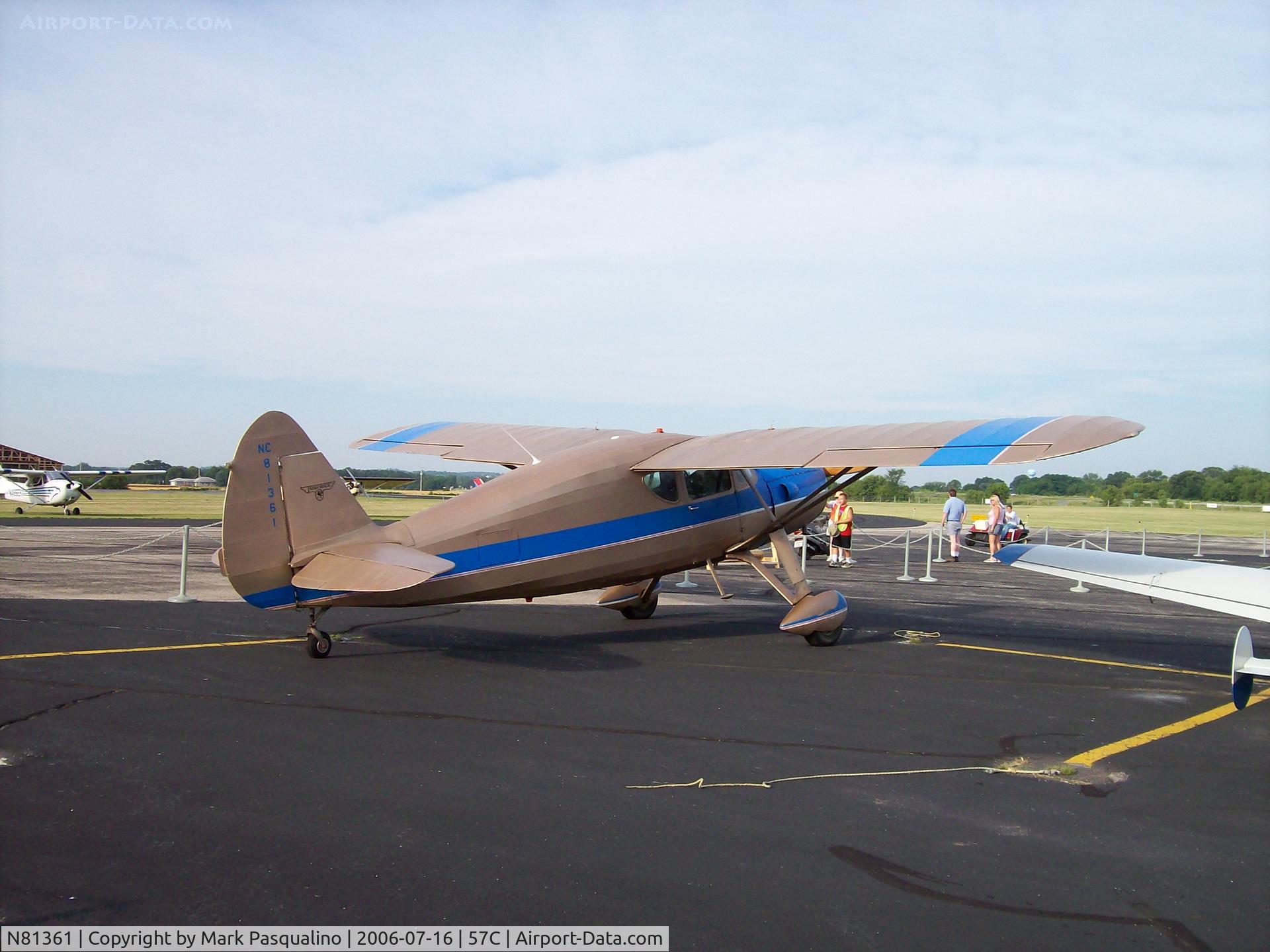 N81361, 1946 Fairchild 24R-46 C/N R46261, Fairchild 24R-46