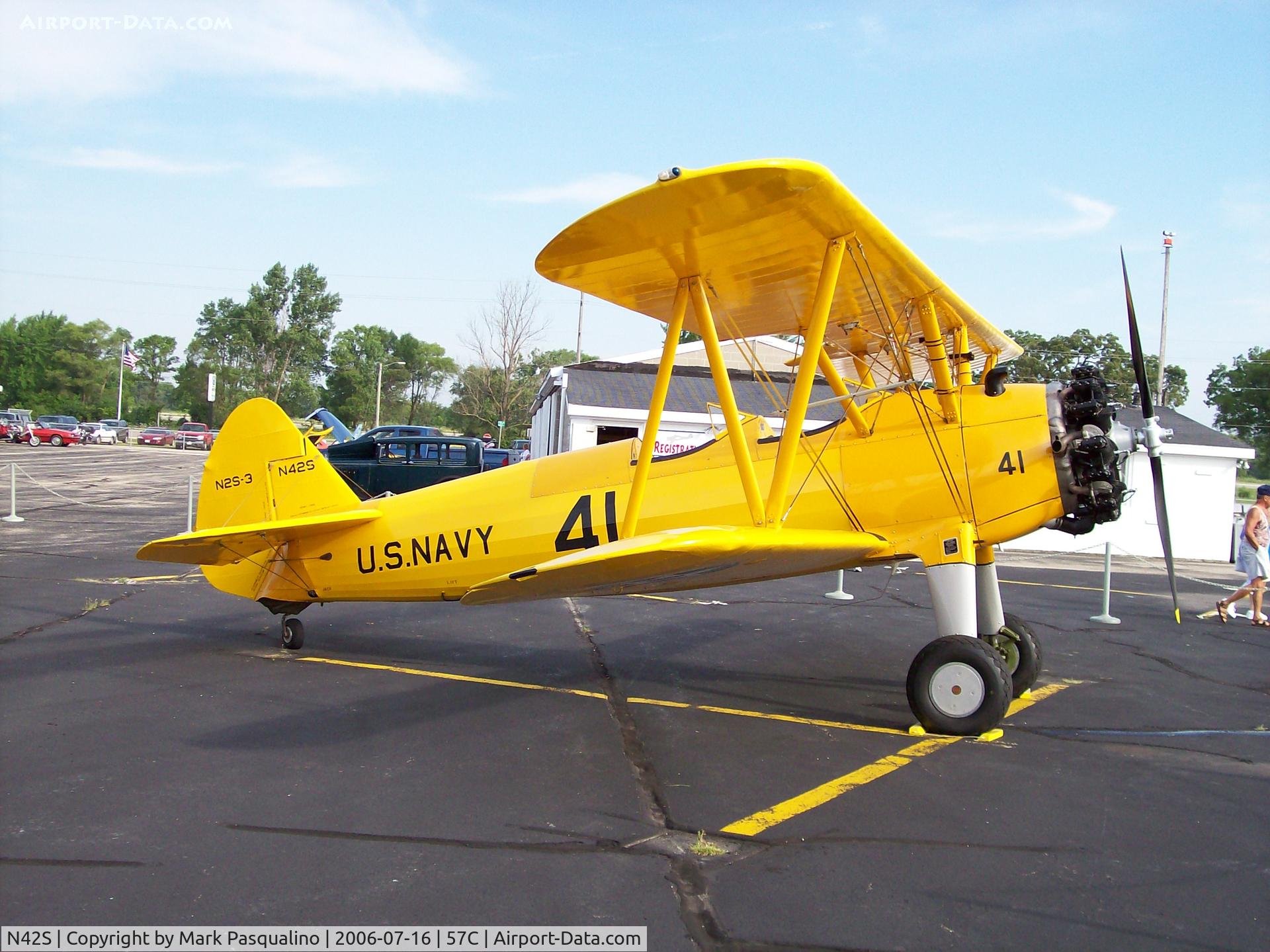 N42S, 1941 Boeing B75N1 C/N 75-1261, Stearman