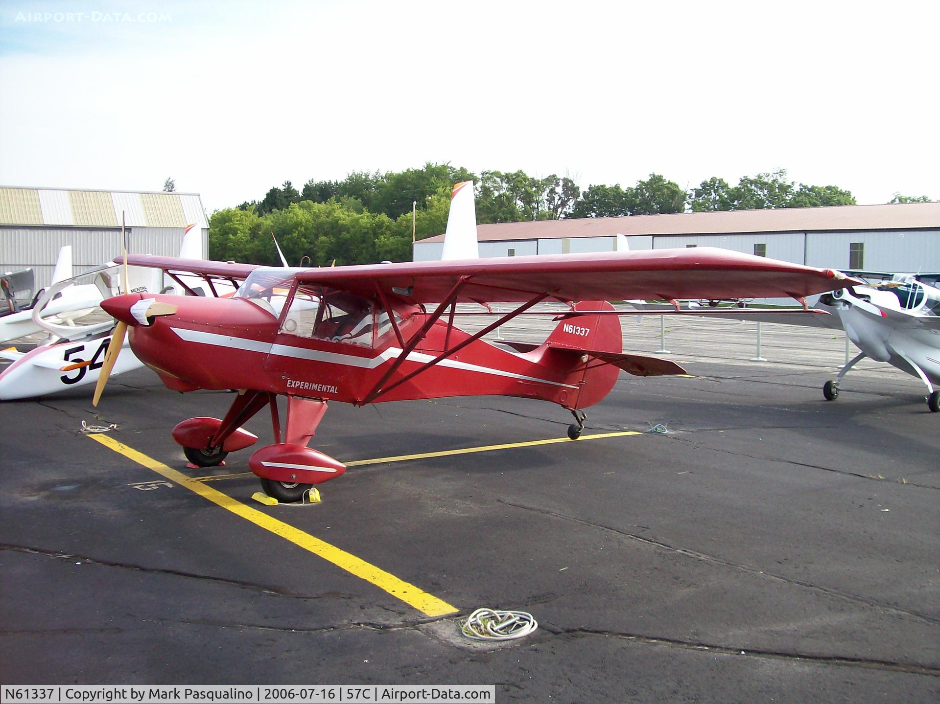 N61337, Light Aero Avid Flyer Mark IV C/N 1518, Avid MK IV
