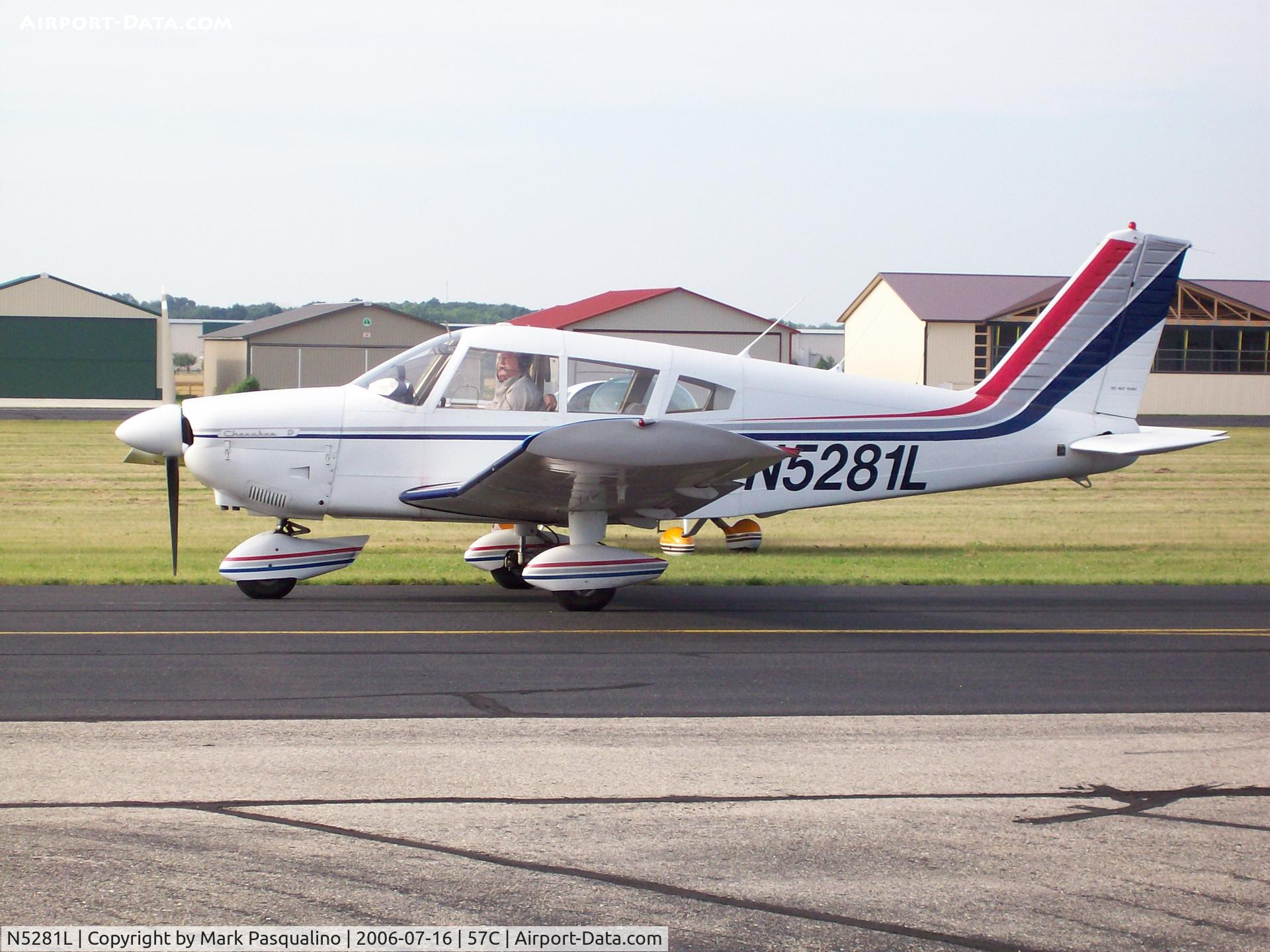 N5281L, 1968 Piper PA-28-180 C/N 28-4581, PA-28-180