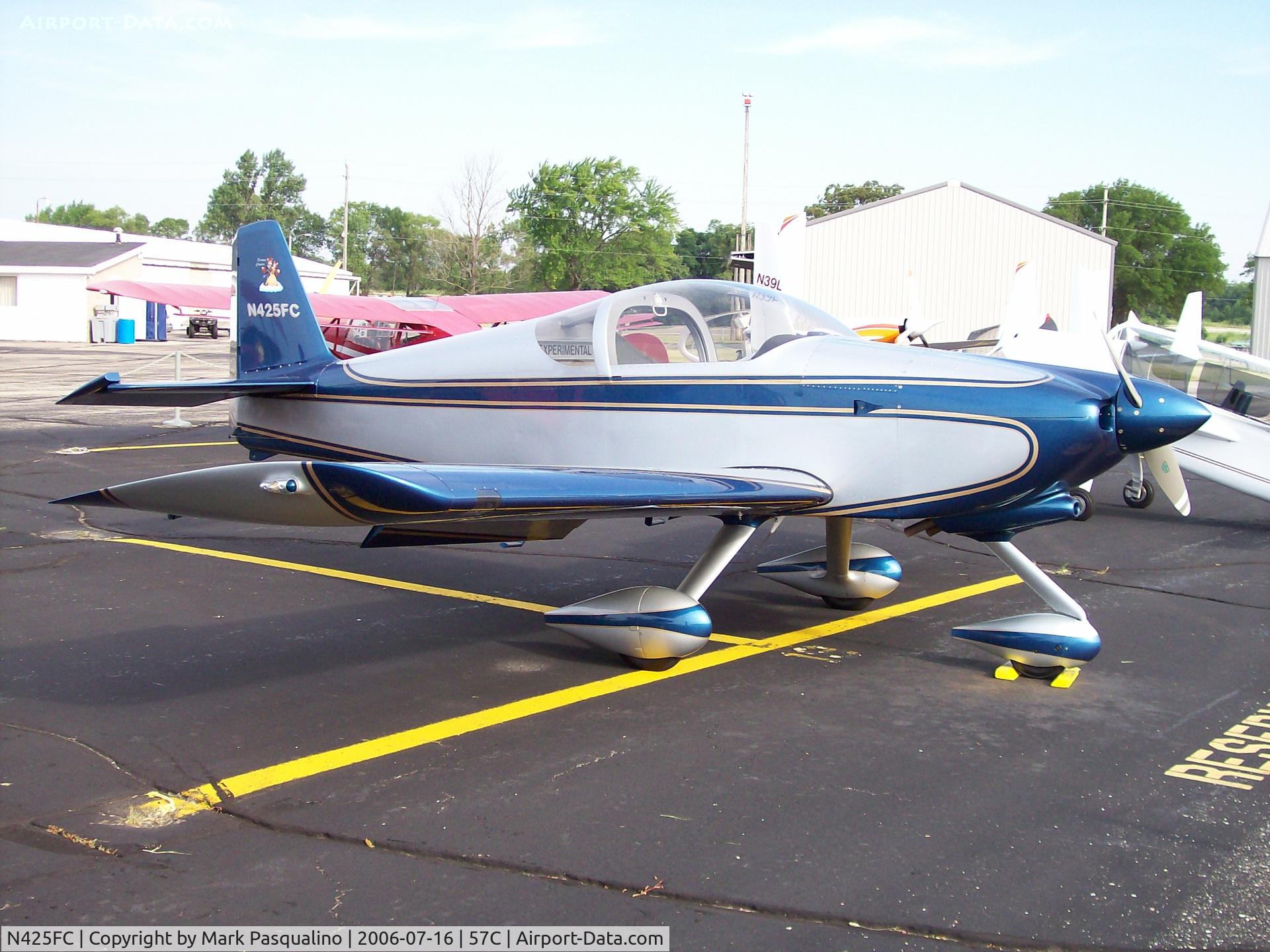 N425FC, 2004 Vans RV-6A C/N 24105, RV-6A