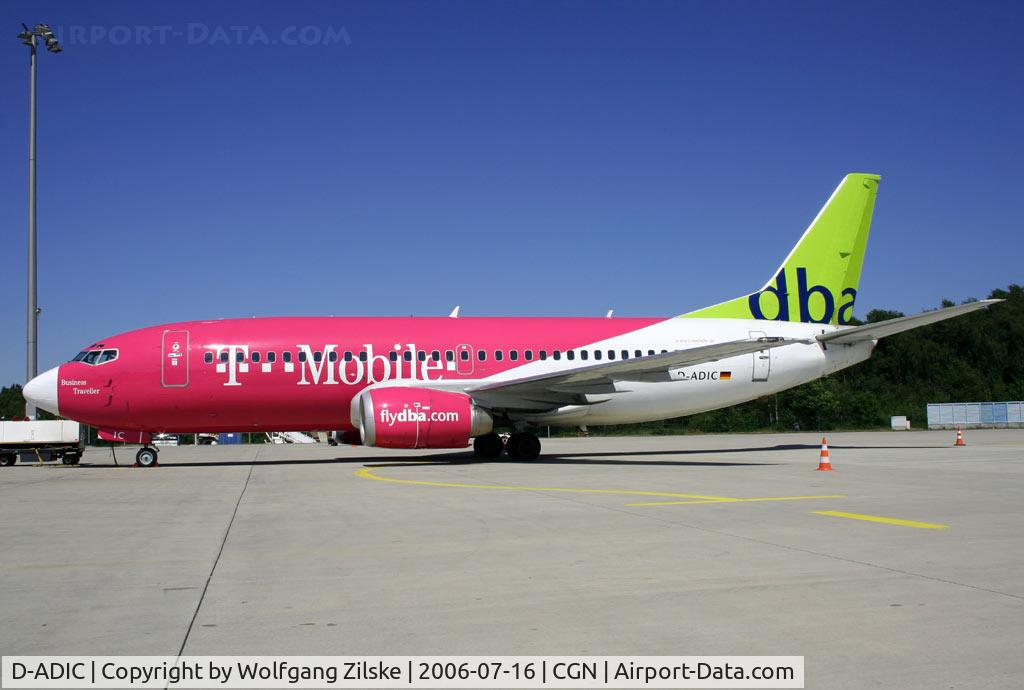 D-ADIC, 1999 Boeing 737-36Q C/N 30335, special c/s